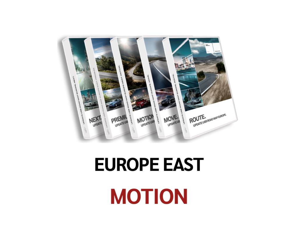 BMW ROAD MAP EUROPE EAST MOTION 2024 - bimmer-navigation